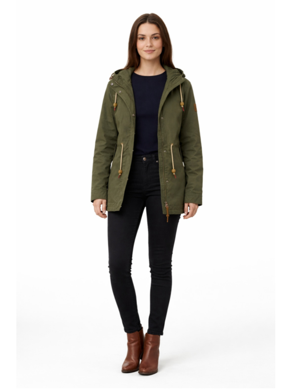 Penfield Hudson Wax 65/35 Field Jacket Olive Green Men's Utility Gorpcore